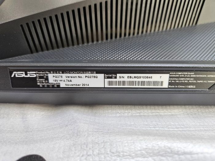 Asus Rog Swift Pg278q