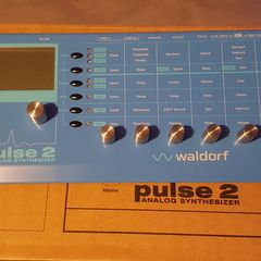 Waldorf Pulse 2 - Analog Synthesizer - blue