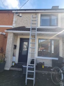 ladder double extendable 14 steps each piece