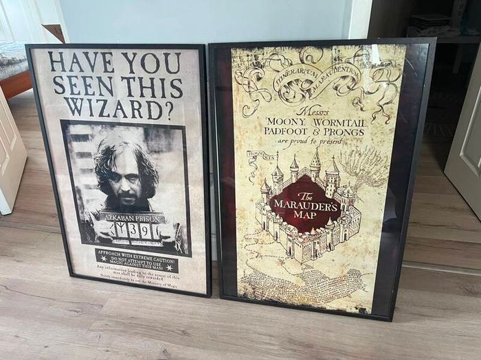 Harry Potter posters + frames