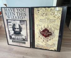 Harry Potter posters + frames