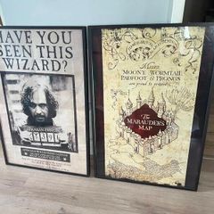 Harry Potter posters + frames