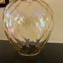 Glass Ceiling Light Shade In Prestine Vintage Condition. Stunning Gold / Amber Hue Colouring. Beautiful Image 8