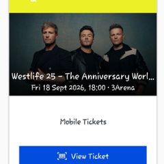 Westlife 25th Anniversary World Tour