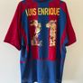FC Barcelona Luis Enrique Football Vintage Jersey- Size 2XL Image 7