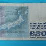 Irish 1990 Twenty Pound "YEATS"  banknot in V.Fine  condition Image 3