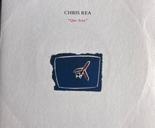 Chris Rea. Que Sera picture sleeve vinyl record single in vg+ condition