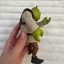 Wrestling Shrek Teeth Showdown McFarlane Toys 2001 approx. 15 cm. can't stand Used Please see photos Image 5