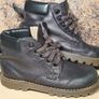 Girls Junior Dr Martens Metallic Purple Boots Shoes Size Uk 12 Junior Image 3