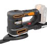 WORX WX820.9 SANDECK 18V (20V Max) Cordless Multi Sander - (Tool only - Battery & Charger Sold Separately) Image 4