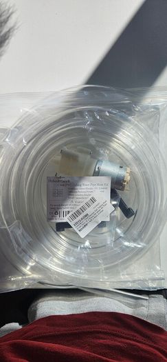 Arduino set + water pump with clear tubbing