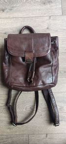 Spikes & Sparrow leather backpack