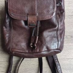 Spikes & Sparrow leather backpack