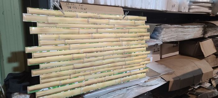 Natural Stone brick Effect 3D PVC Plastic Wall