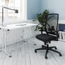 White Folding Retangular Table - 1500w x 750d Image 3