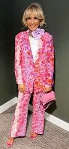 floral suit