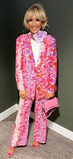 floral suit