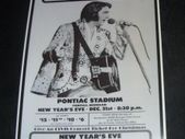 ELVIS PRESLEY Concert Poster Pontiac Stadium 1975 Repro...