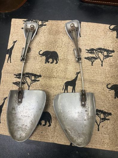 Vintage J. Sears & Co True-Form Metal Shoe Trees
