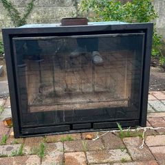 Fireplace insert - 9kw cassette wood burner