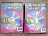 High Quality DVD storages cases lot of 10