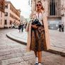 ZARA  shiny SNAKESKIN print skirt bloggers favourite Image 10