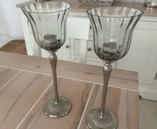 laura ashley candle holders