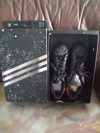 Adidas Superstar Star Wars Darth Vader Trainers Very Very Rare New Boxed