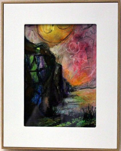 A5 size Aquarel Paintings in Frame