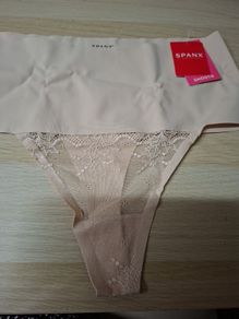 SPANX Smooth Lace Thong