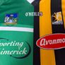 Limerick & Kilkenny GAA O'Neills Hurling Jersey (Youths 13 Years) FREE POST Image 2