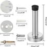 Door-Stop-Rubber-Door-Stopper-Doorstop Door Stops Self Adhesive Door Stoppers Heavy Duty Stainless Steel Doorstops Image 10