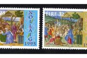 1995 Ireland Christmas Commemorative Stamps Mint Never Hinged (MNH)