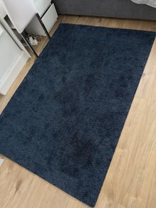 Dark Blue Rug 133x195