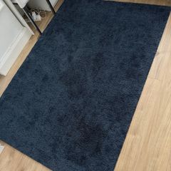 Dark Blue Rug 133x195