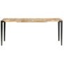 Dining Table 180x90x76 cm Solid Mango Wood Image 4