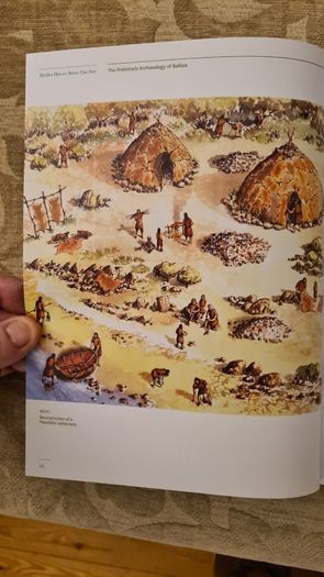 Hidden History Below Our Feet. By Ruairi O Baoill. The Archaeological Story Of Belfast. Large Volume Book In Very Good Condition.