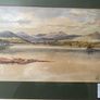 Original framed watercolor painting on paper signed Image 3