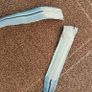 Blue striped tie Image 4