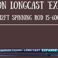 Samson Long Cast 12ft Spinning Rod EXPANSE 15-60gm