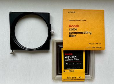 Mamiya Filter Holder with 2 gelatine filters