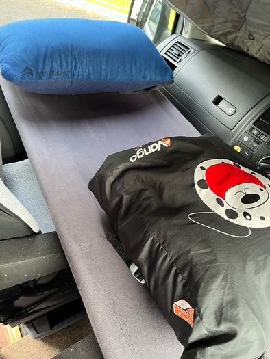 German Quality Cab Child Bunk for VW T5 /T6 camper van Ford transit Custom and Vango kids sleeping bag