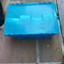 Large plastic storage boxes with covers. Image 5