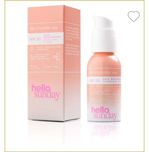 Hello Sunday face spf