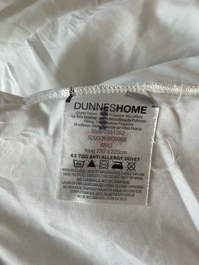 King duvet - 4.5 Tog