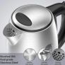 App Remote Control, Compatible with Alexa, Google Home and Siri | Digital Temperature Control 2200W with Keep Warm Function, Stainless Steel (FREE POSTAGE) Image 3
