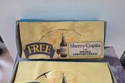 vintage sherry glasses