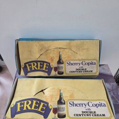 vintage sherry glasses