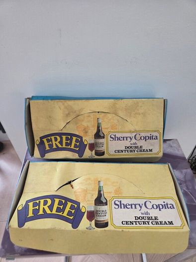 vintage sherry glasses