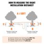 50 ft Ninja Warrior Obstacle Course Kids Outdoor Slackline 12 Obstacles Image 3